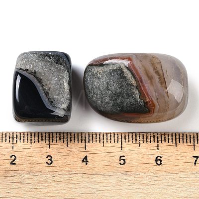 Natural Agate Beads G-H022-02-1