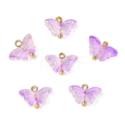 Alloy Glass Pendants GLAA-P080-02G-02-1