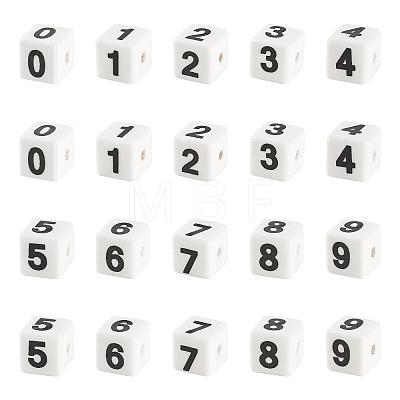 20Pcs 10 Styles Handmade Porcelain Beads PORC-TA0001-64-1