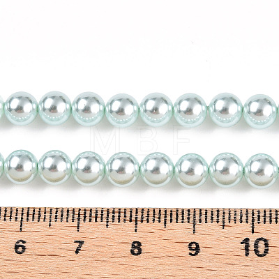 Glass Pearl Beads Strands HY-G002-01C-12-1