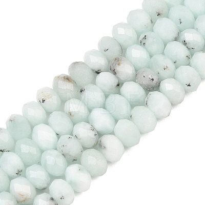 Natural Gemstone Beads Strands G-C259-A18-5x8mm-1