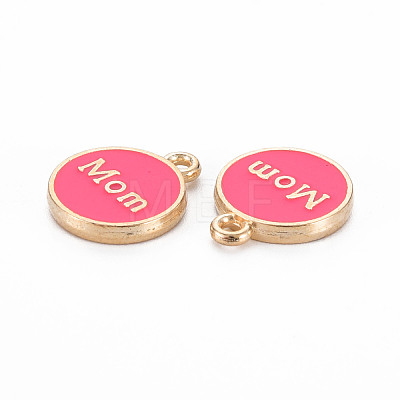 Alloy Enamel Charms ENAM-T016-11A-RS-1