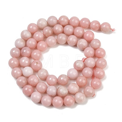Natural Pink Opal Beads Strands GG-CBAA3AB-04-6mm-1