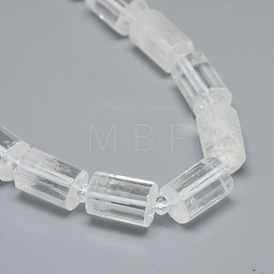 Natural Quartz Crystal Beads Strands G-F632-07D-1