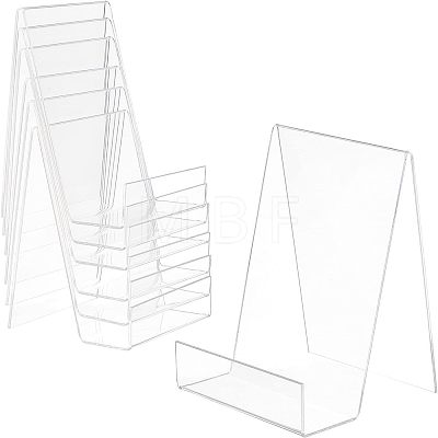Acrylic Book Displays Stand ODIS-WH0009-01-1