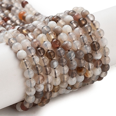 Natural Botswana Agate Beads Strands X-G-G143-A02-02-1