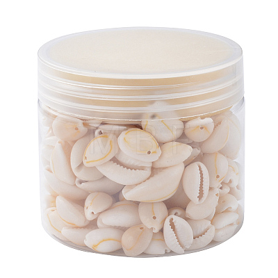 Natural Cowrie Shell Beads BSHE-CJ0002-01-1