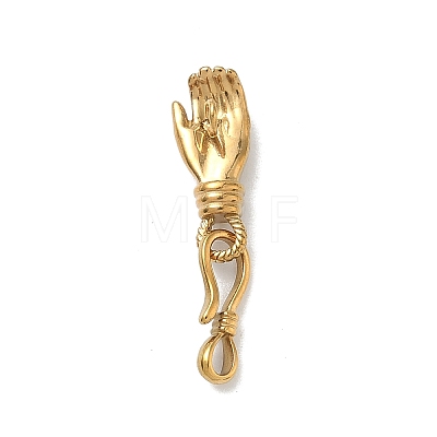 304 Stainless Steel S-Hook Clasps STAS-G373-04G-03-1
