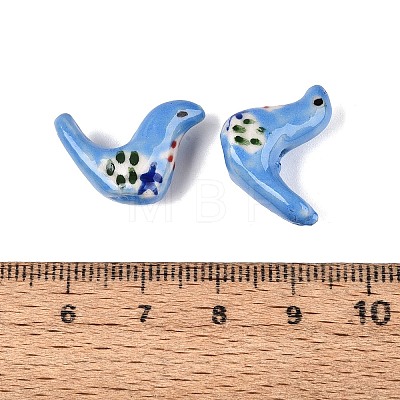 Handmade Porcelain Beads PORC-N013-07D-1