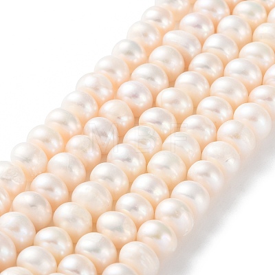 Natural Cultured Freshwater Pearl Beads Strands PEAR-I007-02N-01C-1