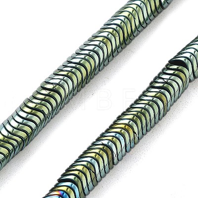 Electroplated Synthetic Non-magnetic Hematite Beads Strands G-B132-A01-01E-1