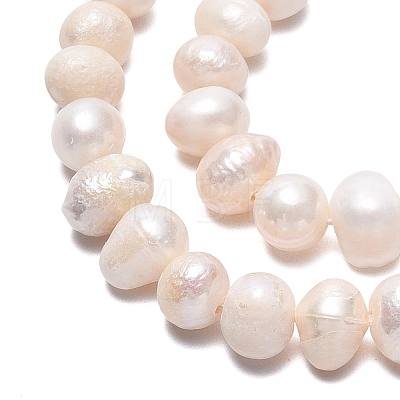 Natural Cultured Freshwater Pearl Beads Strands X-PEAR-N013-05H-01-1