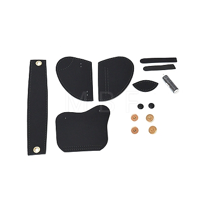 DIY PU Leather Lady Bag Making Kits PW-WG33673-02-1