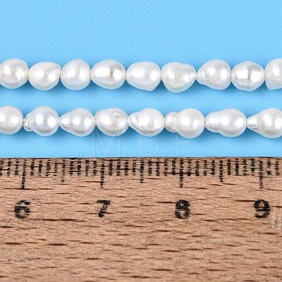 Natural Nucleated Pearl Beads Strands PEAR-N012-02P-01-1