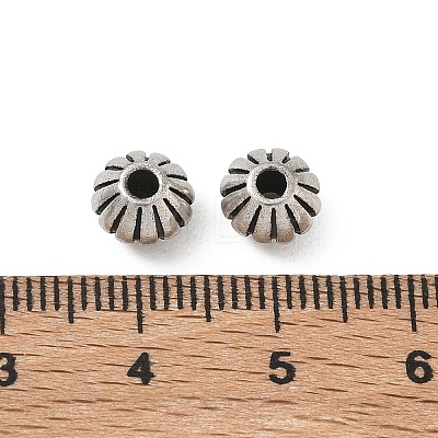Brass Beads KK-CBADC51-13AS-1