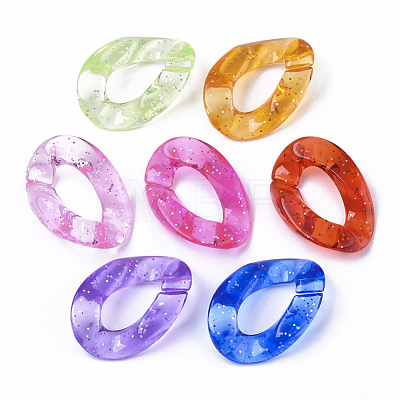 Transparent Acrylic Linking Rings OACR-S036-001B-L-1