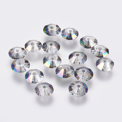 Imitation Austrian Crystal Beads SWAR-F061-4x8mm-31-1