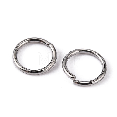 304 Stainless Steel Open Jump Rings STAS-E067-05-7mm-1