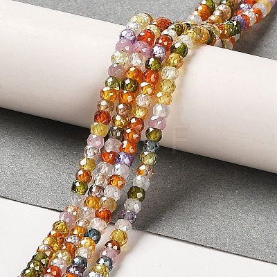 Cubic Zirconia Bead Strands X-ZIRC-G001-01L-1