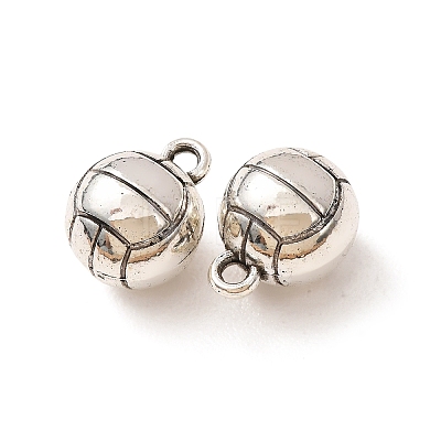 Tibetan Style Alloy Charms AL-CBA5212-15AS-1