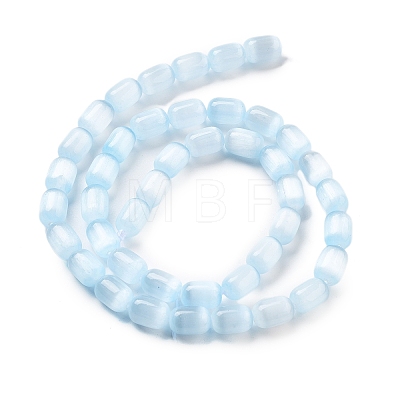 Natural Selenite Beads Strands G-F750-B-04-1