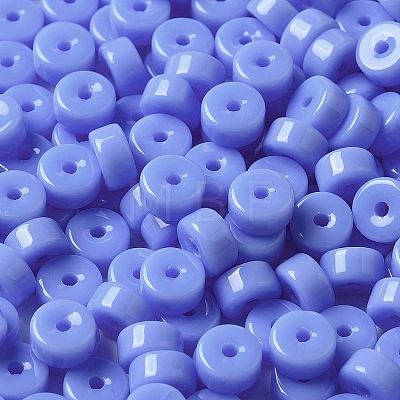 Opaque Colours Glass Seed Beads SEED-E001-P3x6mm-12-1