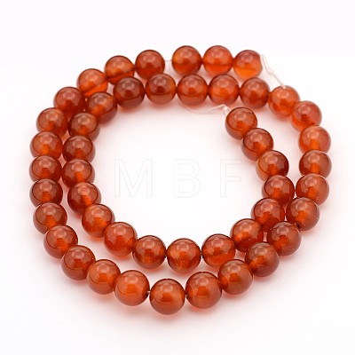 Natural Carnelian Beads Strands X-GSR8MM060-1-1