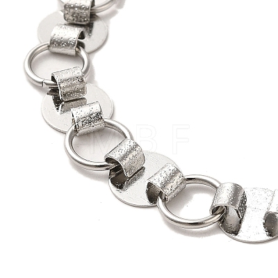 Handmade 304 Stainless Steel Necklaces NJEW-Q333-02B-01-1