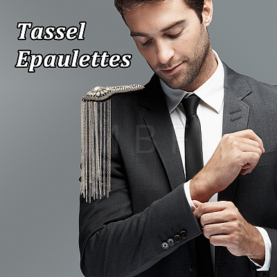 HOBBIESAY Iron Tassel Epaulettes PATC-HY0001-33-1