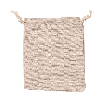 Cotton Packing Pouches Drawstring Bags X-ABAG-R011-12x15-1