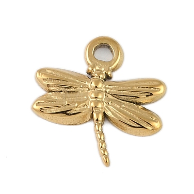 Ion Plating(IP) 304 Stainless Steel Charms STAS-U019-30G-1