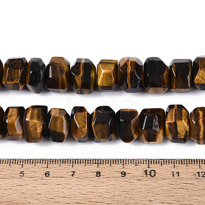 Natural Tiger Eye Beads Strands G-N347-17A-02-1