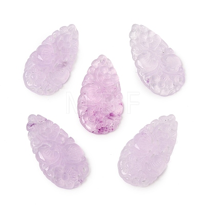 Natural Quartz Carved Pendants G-Z162-01-1