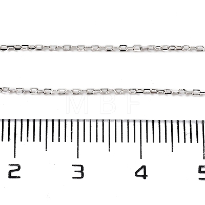 925 Sterling Silver Paperclip Chains LS-STER-P064-04S-1