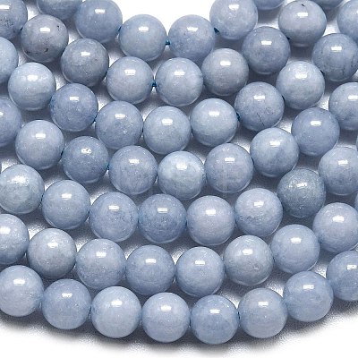 Natural Malaysia Jade Beads Strands G-L645-A01-6mm-11-1