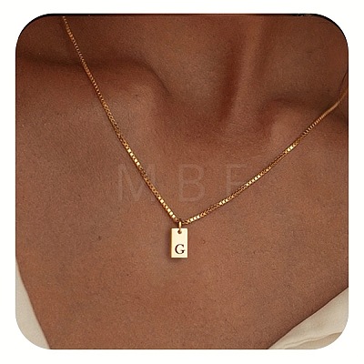 304 Stainless Steel Box Chain Necklaces FS-WG1FEB4-16-1