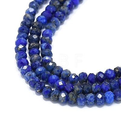 Natural Lapis Lazuli Beads Strands G-G106-A01-01-1