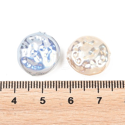 Electroplated Glass Imitation Pearl Beads GLAA-A044-05-1