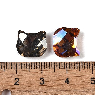 Glass Rhinestone Cabochons GLAA-A013-02M-1