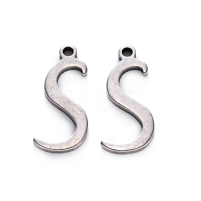 Tarnish Resistant 201 Stainless Steel Charms STAS-R105-S-1