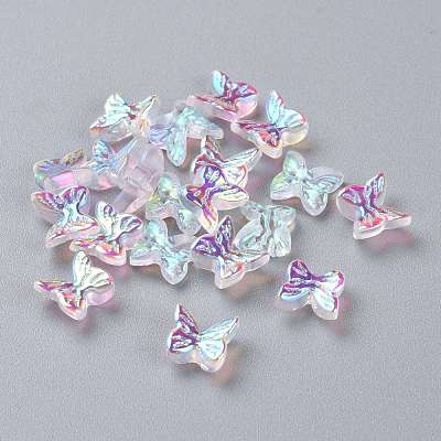 Transparent Glass Cabochons GGLA-M004-01A-02-1