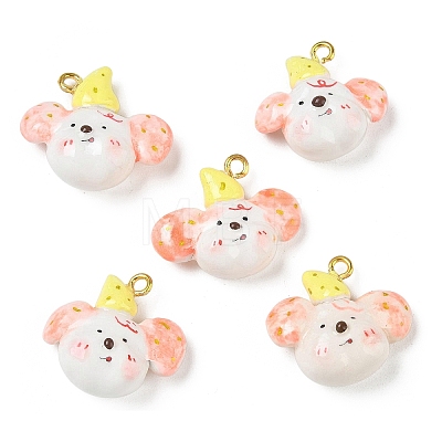 Handmade Polymer Clay Pendants PY-CBABDB7-05D-1