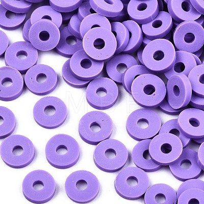 Handmade Polymer Clay Beads CLAY-Q251-8.0mm-42-1