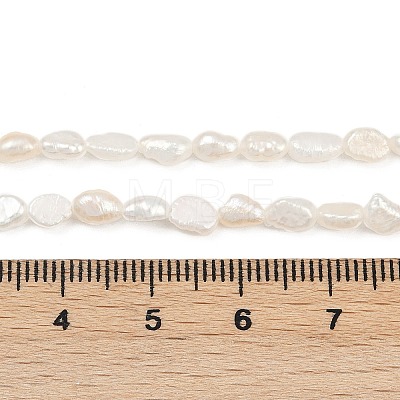 Natural Cultured Freshwater Pearl Beads Strands PEAR-P064-20E-03C-1