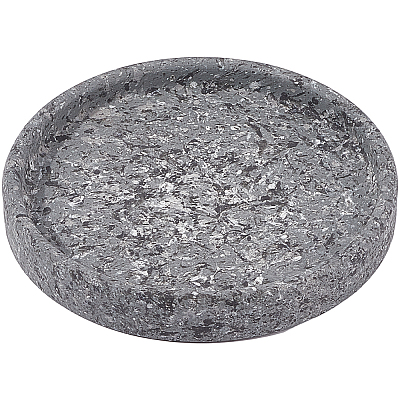 1Pc Flat Round Ceramic Jewelry Display Trays AJEW-BBC0002-49A-1
