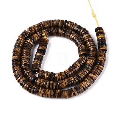 Natural Tiger Eye Beads Strands G-T142-6mm-06-1