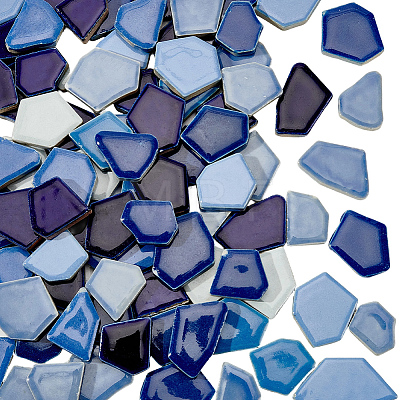 500G Mosaic Tiles Porcelain Cabochons DIY-SP0007-75-1