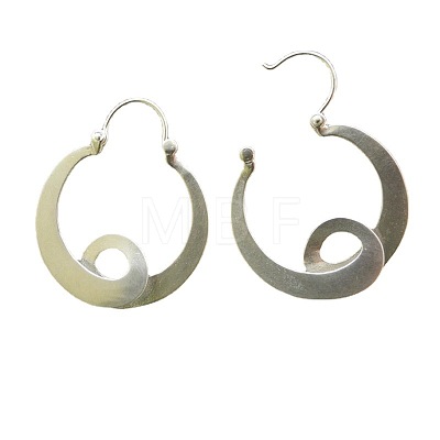 Alloy Hoop Earrings FS-WG733CB-01-1
