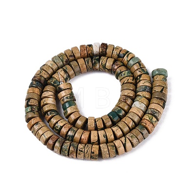Natural Verdite Stone Beads Strands G-N367-03A-10-1