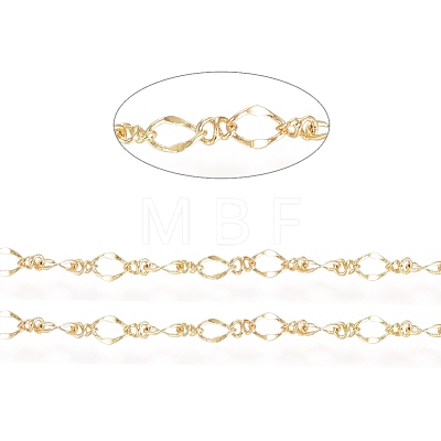 Brass Figure 8 Chain CHC-G007-02G-1